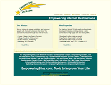 Tablet Screenshot of corporate.empoweringsites.com